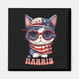 Aimant Dame de chat sans enfants pour les dames de chat d
