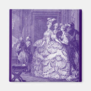 Aimant Dame en attente de Marie Antoinette