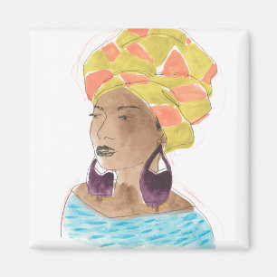 Aimant Dame forte et belle