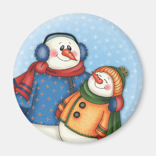 Aimant "d'amis de neige"