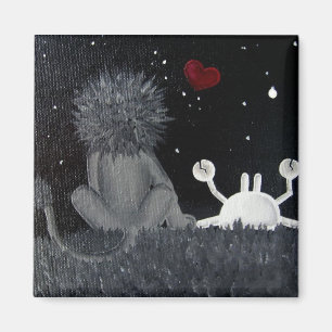 Aimant d'amour de Cancer et de Lion
