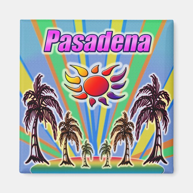 Aimant d'amour d'été de Pasadena (Devant)