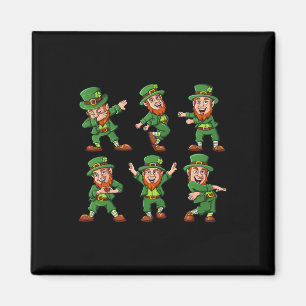 Aimant Dancing Leprechauns St Patrick's Day Fun Boys Girl