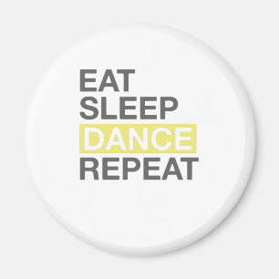 Aimant Dancing Lover pour Dancer Manger Dormir Danse Répé