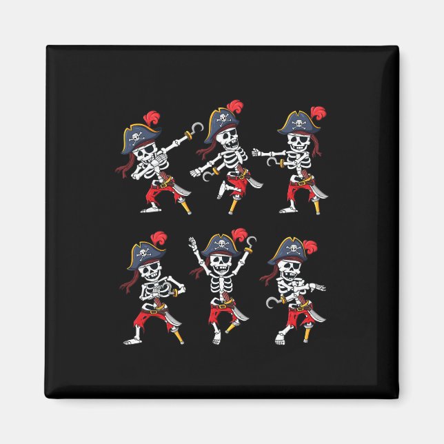 Aimant Dancing Pirate Skeletons Dance Challenge Boys (Devant)