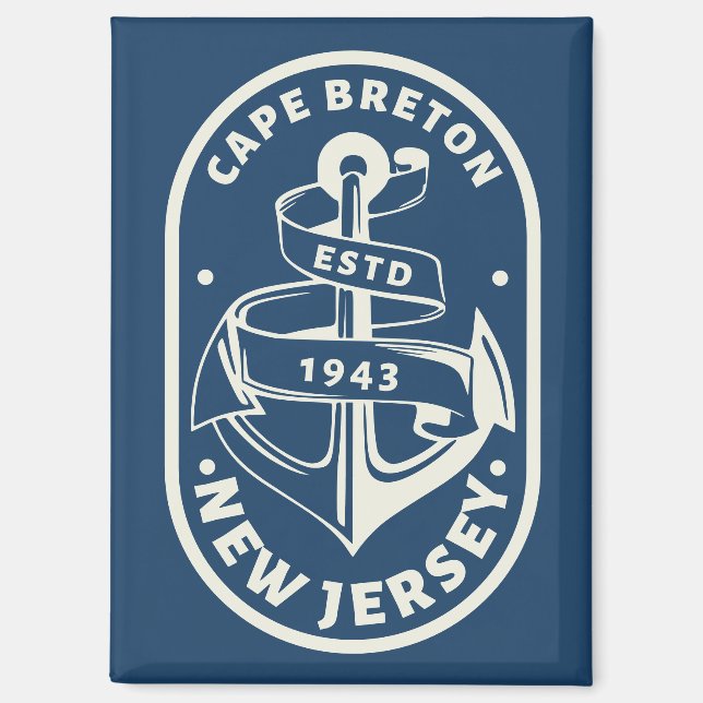 Aimant d'ancre du Cap-Breton (Recto)