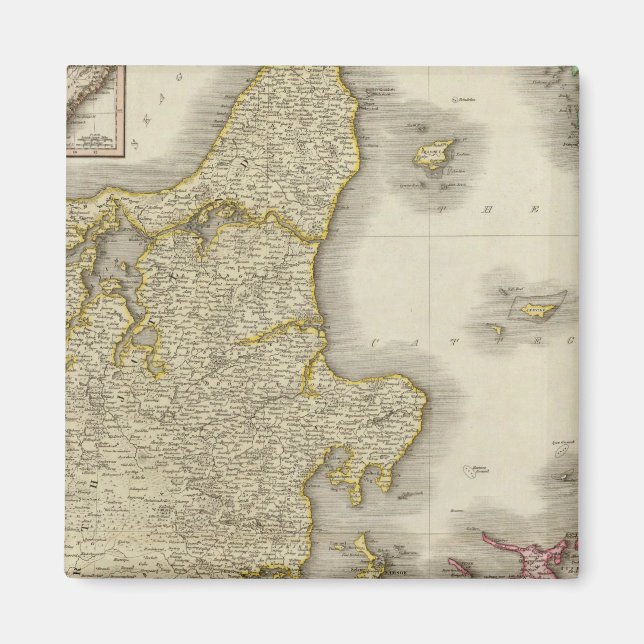 Aimant Danemark 3 (Devant)