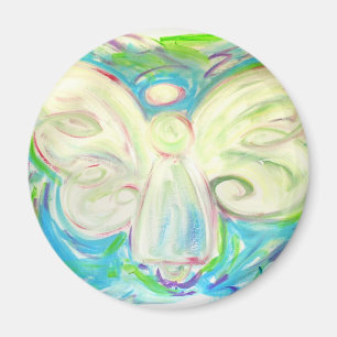 Aimant d'ange de lumière blanche