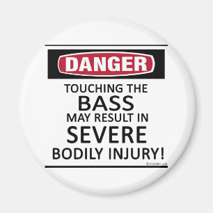 Aimant Danger Bass