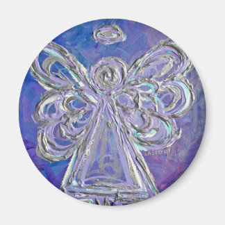 Aimant d'angle violet