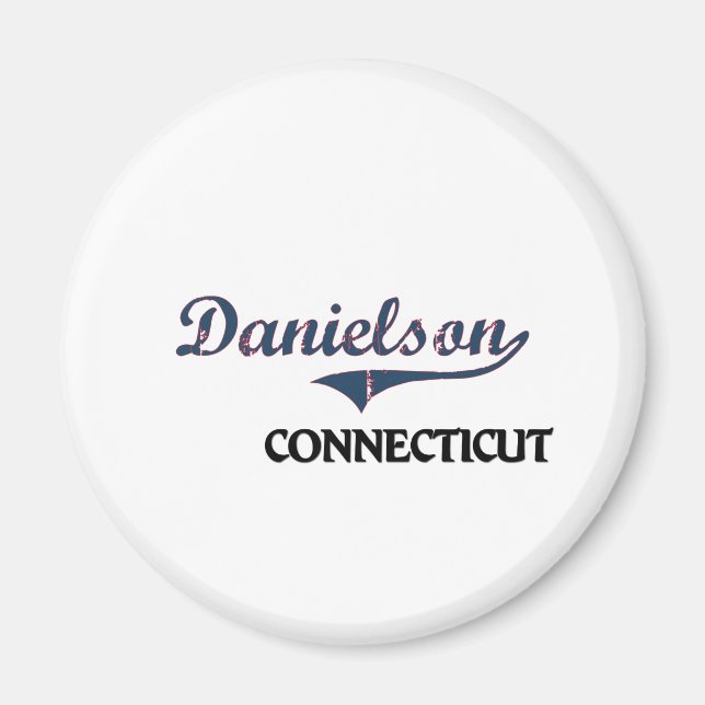 Aimant Danielson Connecticut City Classic (Devant)