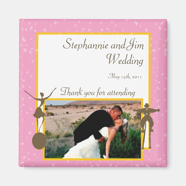 Aimant d'annonce 5x5 Carnaval (Devant)