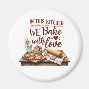 Aimant Dans Cette Cuisine Nous Cuisinons Avec Amour - Coo
