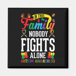 Aimant Dans Cette Famille, Personne ne combat seul les ad