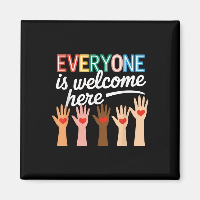 Aimant Dans Cette Salle Tout Le Monde Est Bienvenue Ici E (Devant)