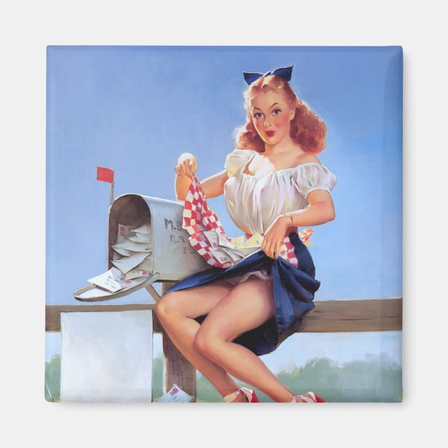 Aimant Dans la boîte aux lettres, remonter (Devant)