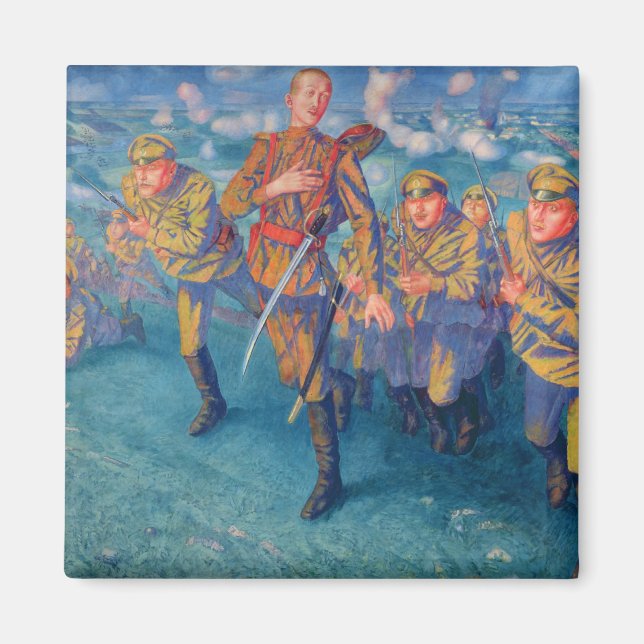 Aimant Dans la ligne de tir, 1916 (Devant)