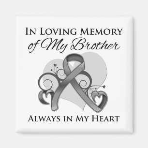 Aimant Dans la mémoire de mon frère - cancer du cerveau