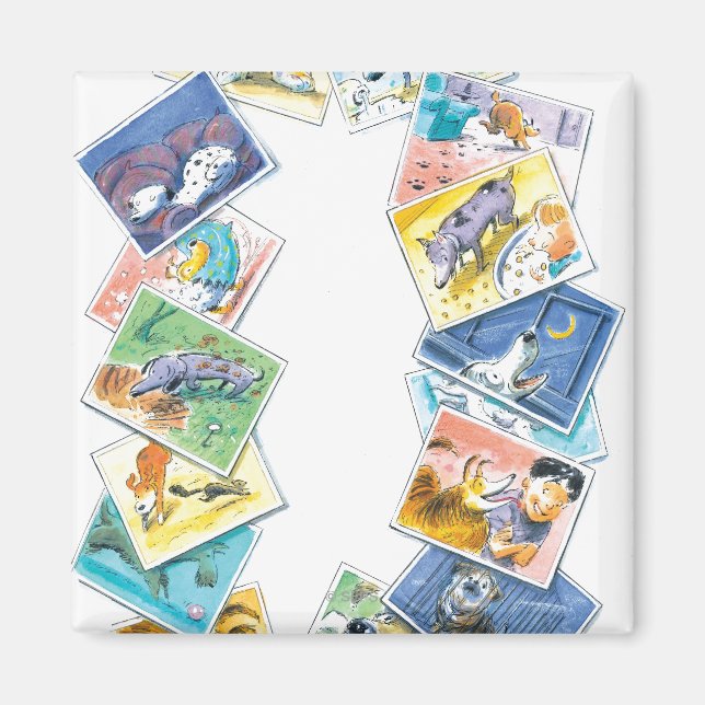 Aimant Dans la vie d'un chien (Devant)