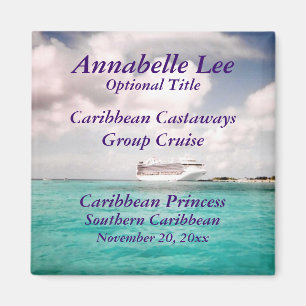 Aimant Dans l'aimant de croisière de groupe personnalisé