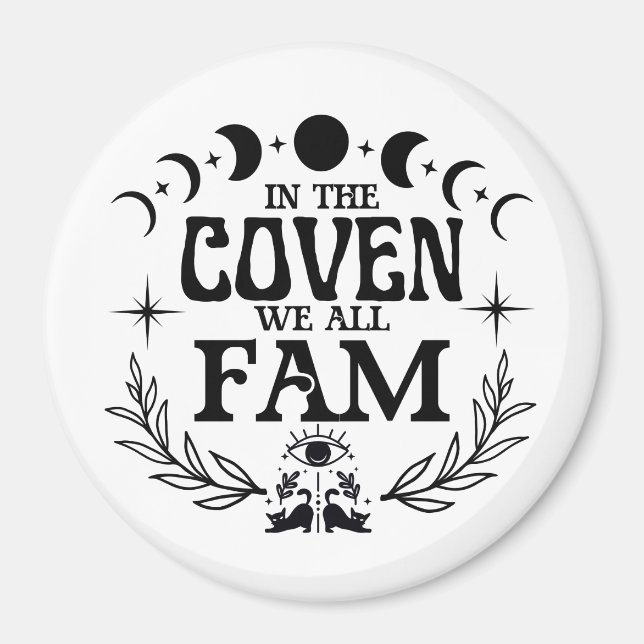 Aimant Dans le four nous tous Fam Cadeau (Devant)
