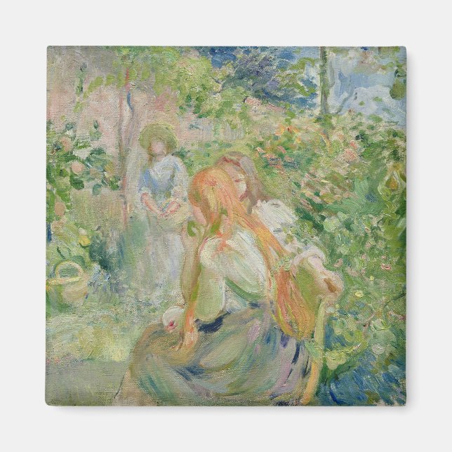 Aimant Dans le jardin de Roche-Plate, 1894 (Devant)