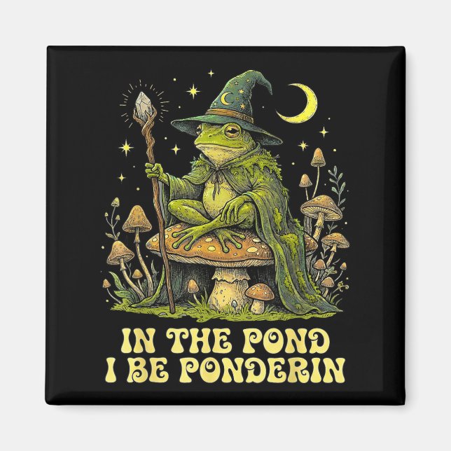 Aimant Dans le Nd je serai Nderin blagueur crapaud sorcie (Devant)