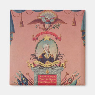 Aimant Dans l'éloge de George Washington