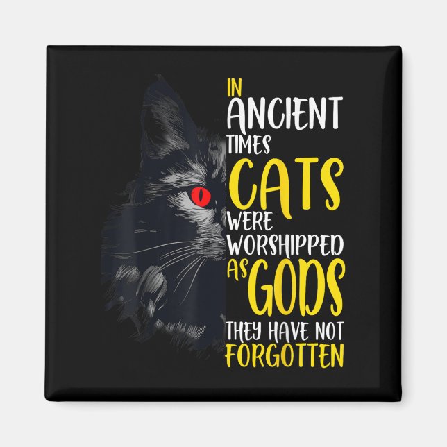 Aimant Dans Les Temps Anciens, Les Chats Étaient adorés C (Devant)