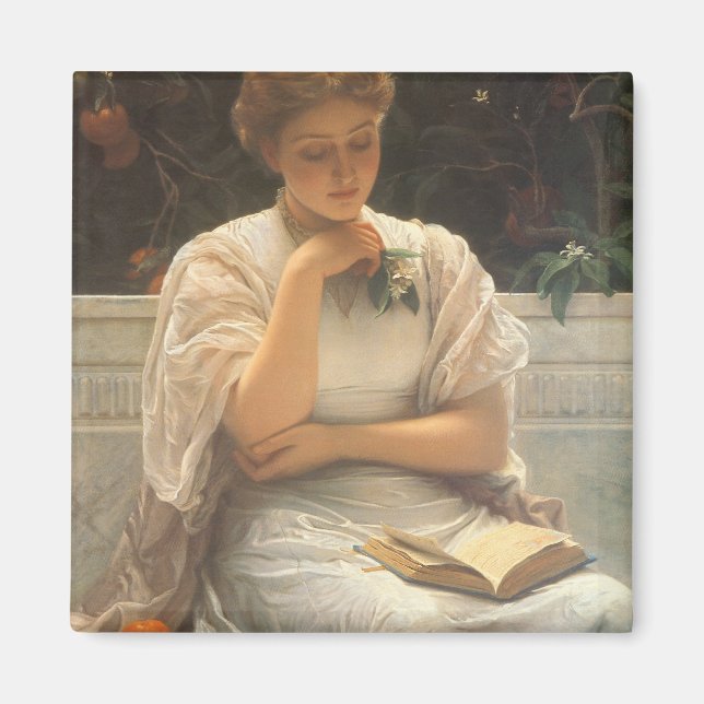 Aimant Dans l'orangerie de Charles Edward Perugini (Devant)