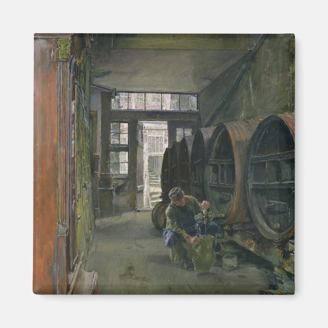 Aimant Dans l'usine de vinaigre à Hambourg, 1891 (Devant)