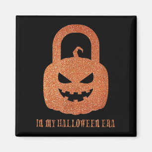 Aimant Dans mon ère d'Halloween, citrouille Show girl Drô