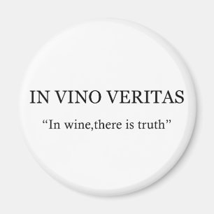 Aimant dans vino veritas boire du vin