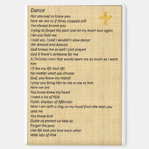 aimant "Danse"