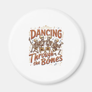 Aimant Danse à travers les squelettes d'Halloween Musique