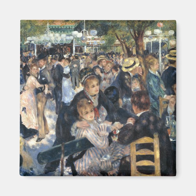 Aimant Danse au moulin de la Galette, Renoir (Devant)