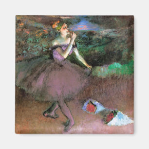 Aimant Danse avec bouquets par Degas