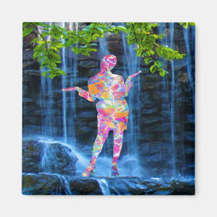 Aimant Danse avec la nature