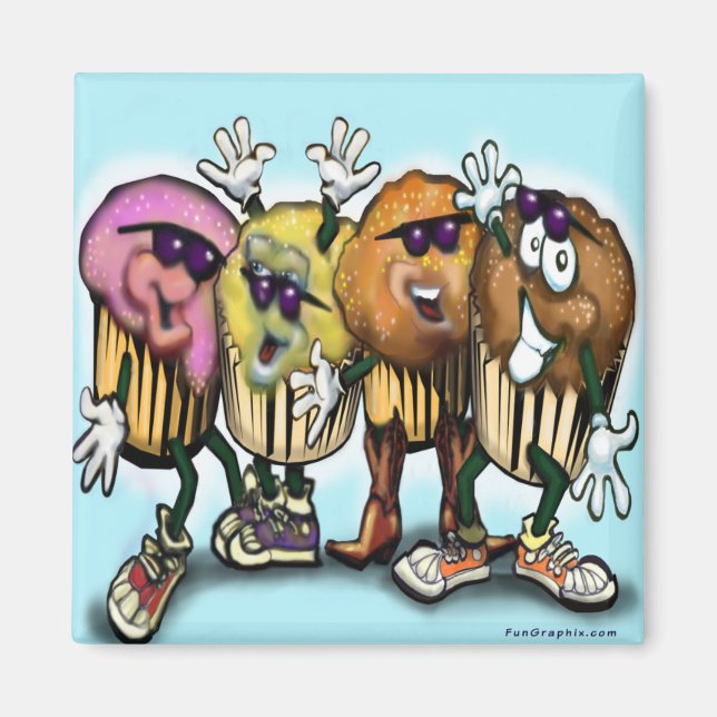 Aimant Danse de la coupe du gâteau (Devant)