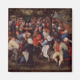 Aimant Danse de village (huile sur le panneau)