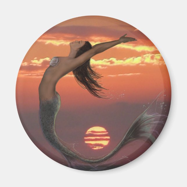 Aimant danse du coucher du soleil (Devant)