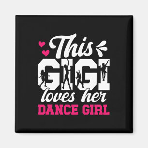 Aimant Danse Gigi Adore Sa Danse Girl Gigi D'Une Danse G