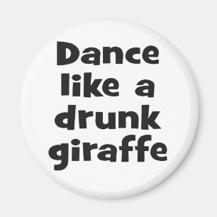 Aimant Danse ivre girafe bf