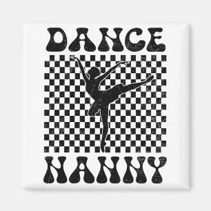 Aimant Danse Nanny Dance Lover Fête des mères