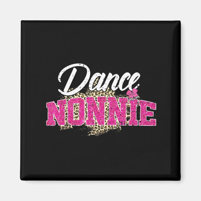 Aimant Danse nonnie léopard drôle danse nonnie mère (Devant)