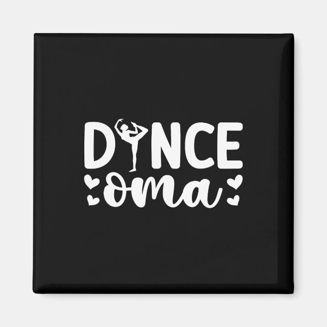 Aimant Danse Oma D'Une Danse Oma Dansant Oma Grand (Devant)