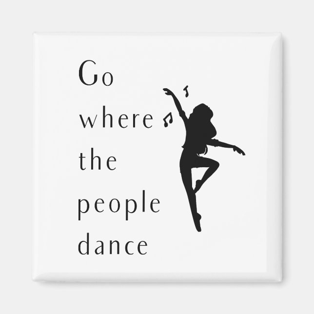 Aimant Danse Où Les Gens Dansent (Devant)