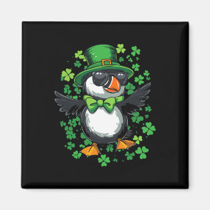 Aimant Danse Puffin Irlandais Éire Paddy Irishwoman Irish