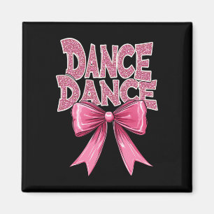 Aimant Danse Rose Danse Bow Cute Ballet Considérant Cl Gi