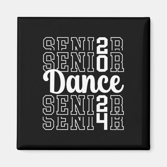 Aimant Danse Senior 2024 Cl Of 2024 Senior Dancer (Devant)